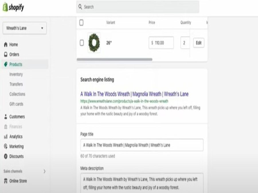 I will optimize the On page SEO for your Shopify website
