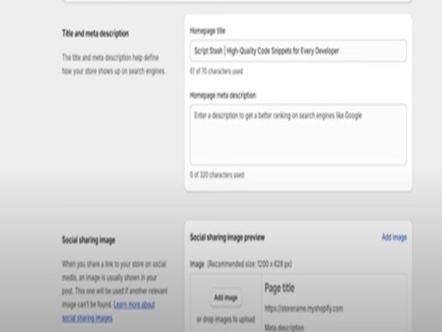 I will optimize the On page SEO for your Shopify website