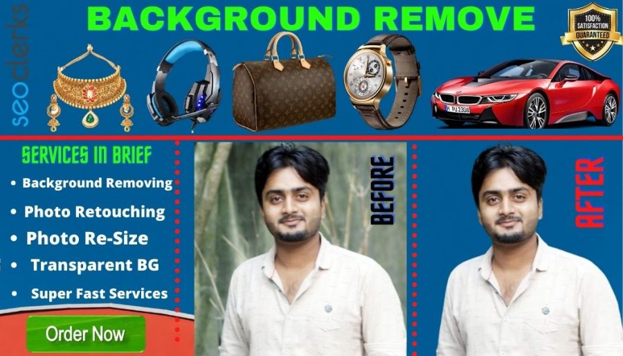 I will do 100 easy Image Background Removal and JPG, PSD, PNG delivery