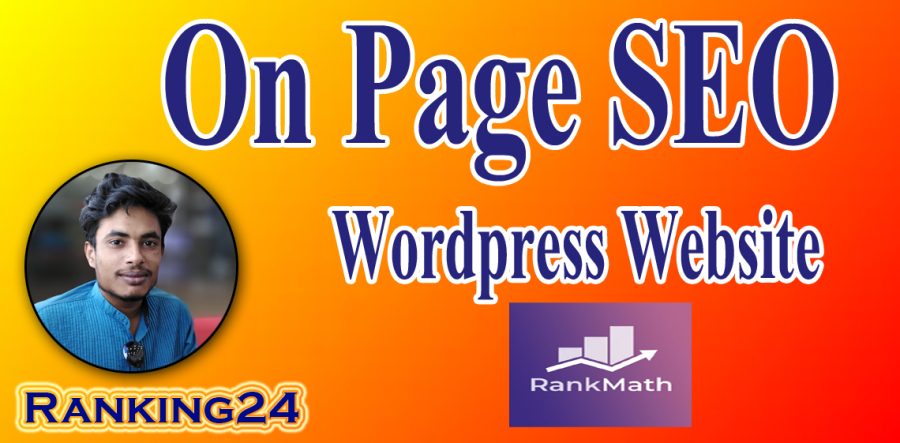 I will do wordpress Rank Math SEO GEO AEO onpage optimization