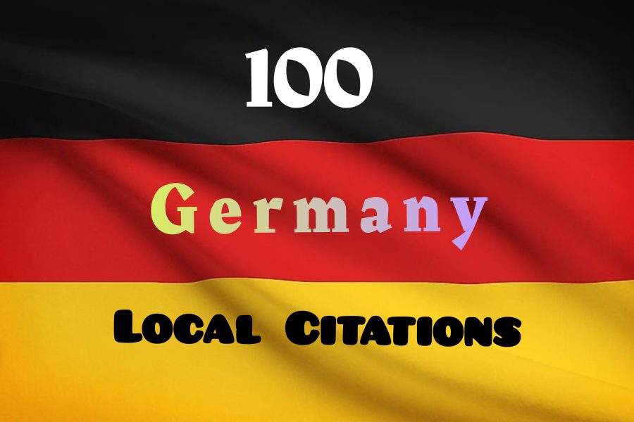 I will create top 100 Germany local citations for local seo