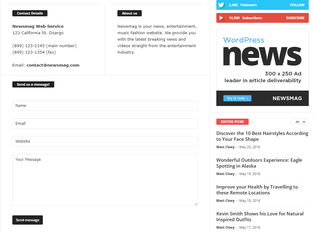 Build professional and responsive wordpress website