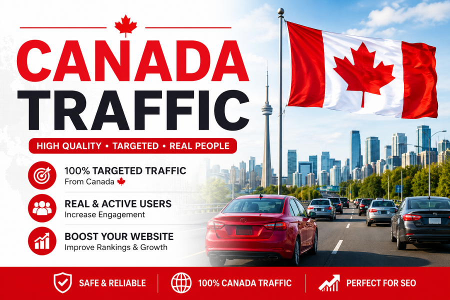 I Will Provide 1 Million Real Canada Traffic to Boost Your Website