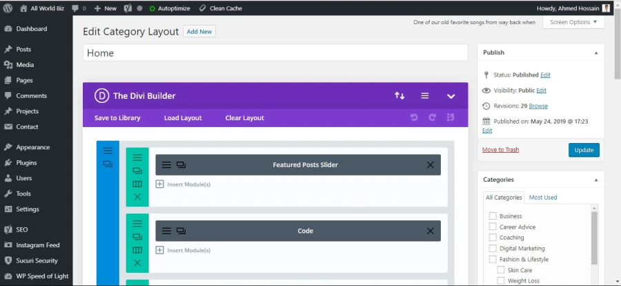 I will install divi, extra themes and bloom, monarch plugins