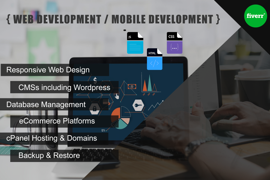 I will create professional creative websites and online stores