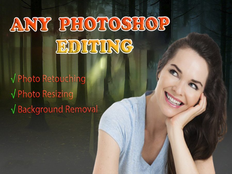 I will do fast and quick photoshop editing