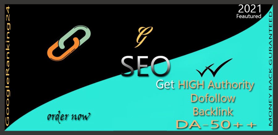 I will high quality dofollow SEO backlinks DA 50 plus authority white hat link building.
