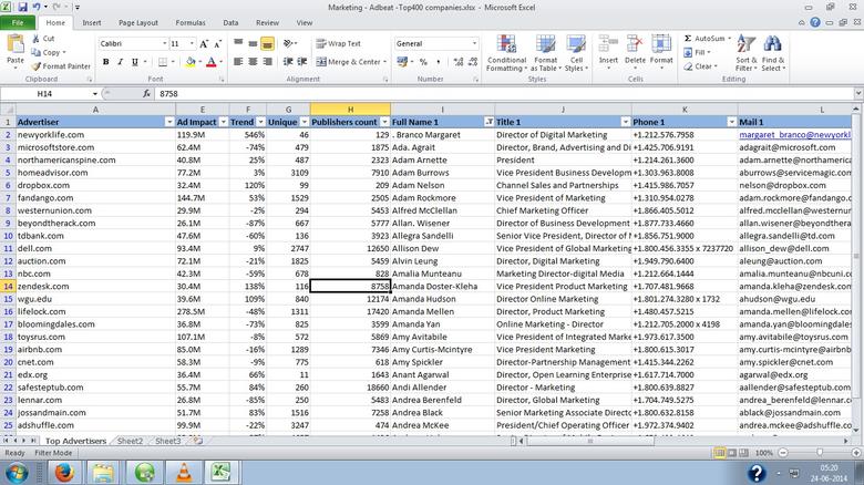I will do data entry, copy paste, web research, data mining and excel data entry and virtual work
