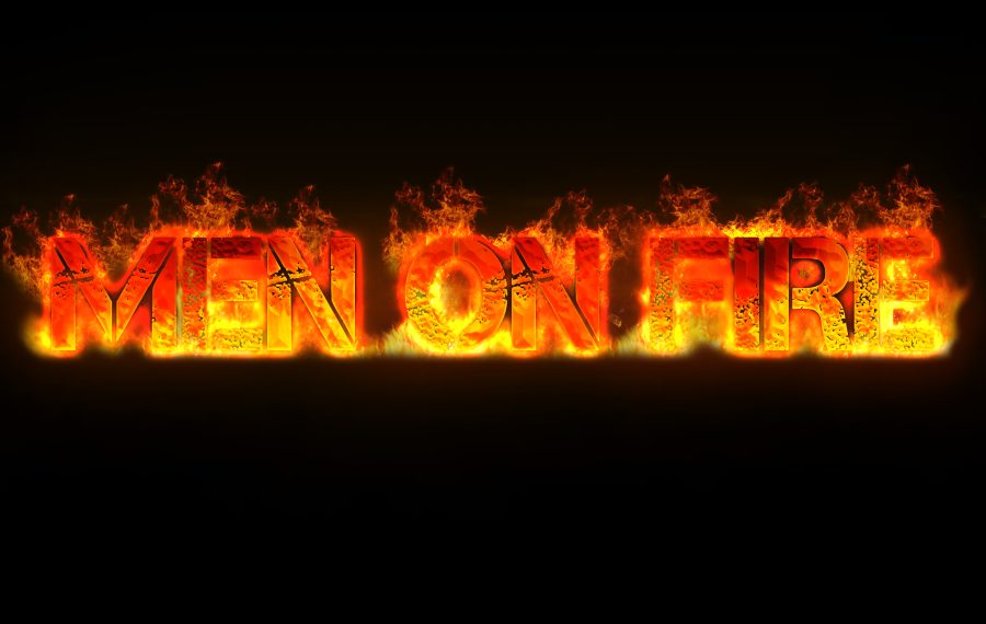 I will add a fire flame effect for your photo