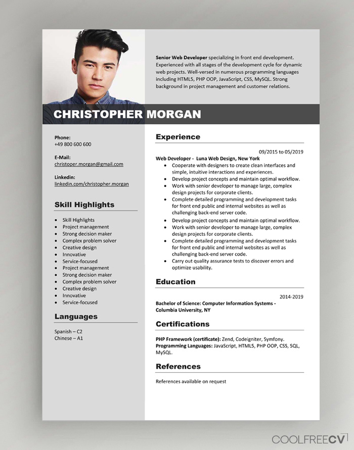  I will do resume design of different design or CV maker