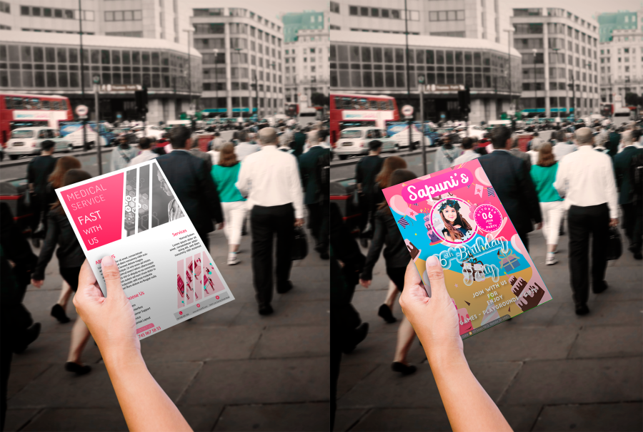 I will Design Clean,Attractive Flyers and posters etc