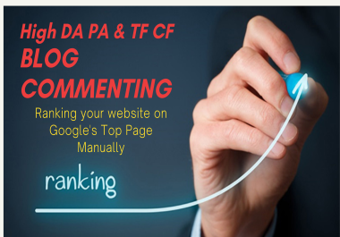 Get 100 High Quality Blog Comments Backlinks 