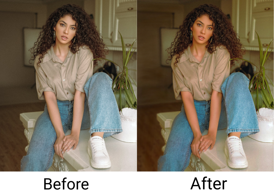 I will do Retouching and Editing