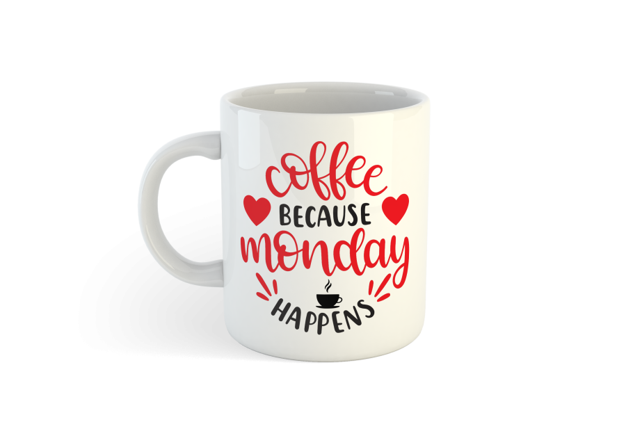 I will make custom mug design in 12hrs