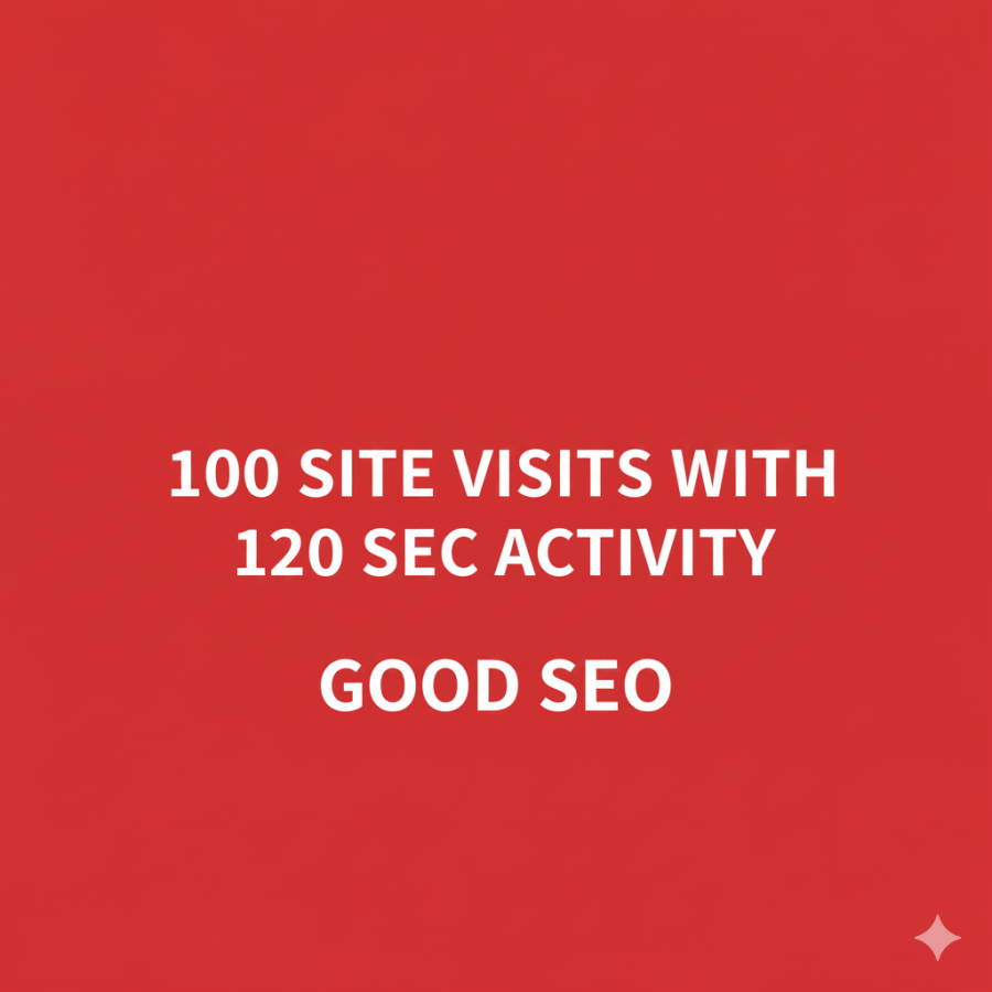 100 Website Visitors with 120-Second Activity 