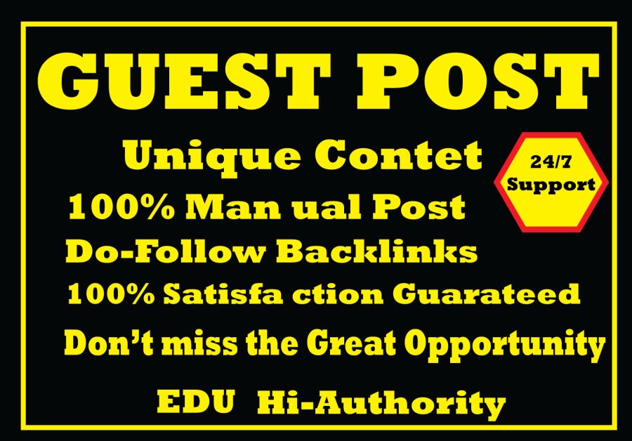 I will write and publish guest 5 post in high authority website 