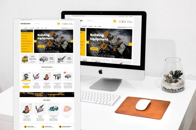 I will design your Ecommerce website 