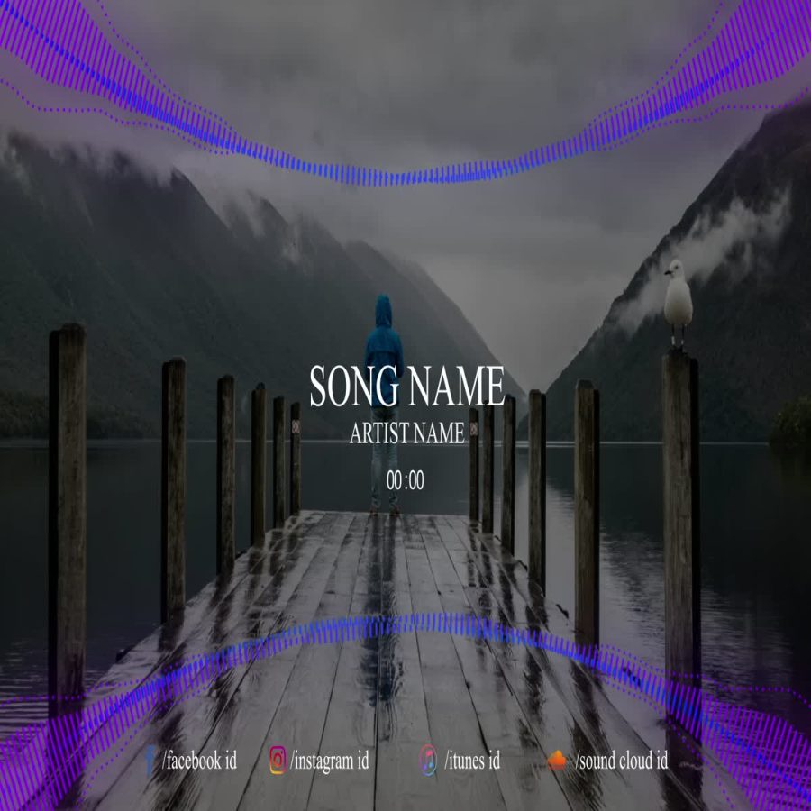 I can create stunning audio spectrum or music visualizer