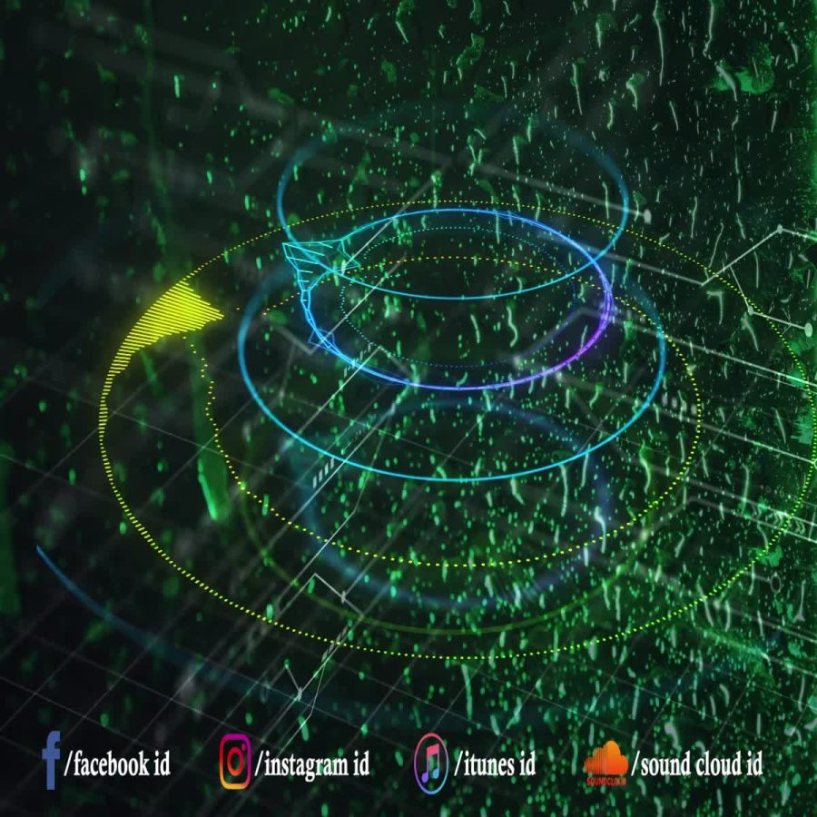 I can create stunning audio spectrum or music visualizer