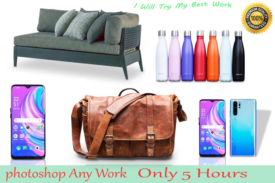 I will do product photo editing, photo retouching with photoshop work