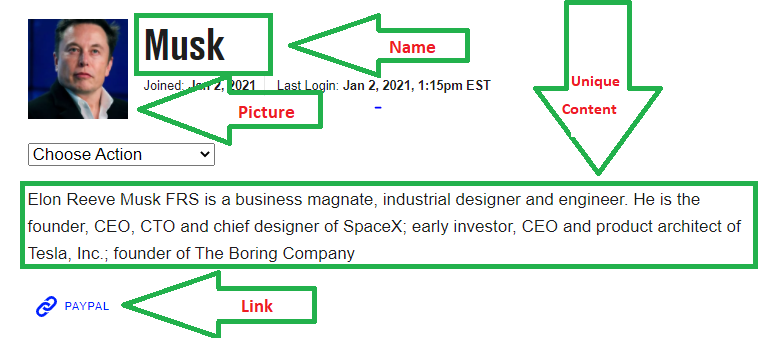 100 High DA(60+) Profile Backlinks Manually Work