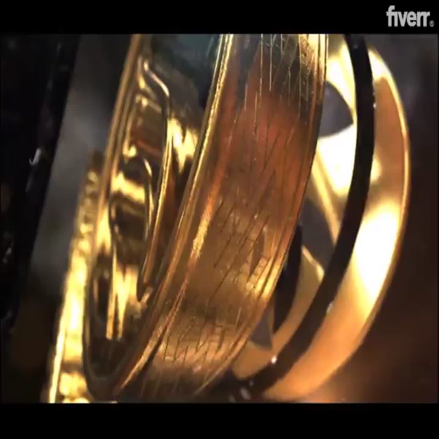 I will create 30 amazing gold animation for your logo