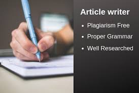 I will write a High Quality Article (350-500) 