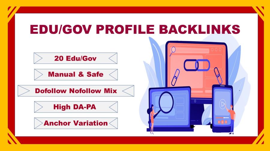 12 .EDU/.GOV Manual Profile Backlinks