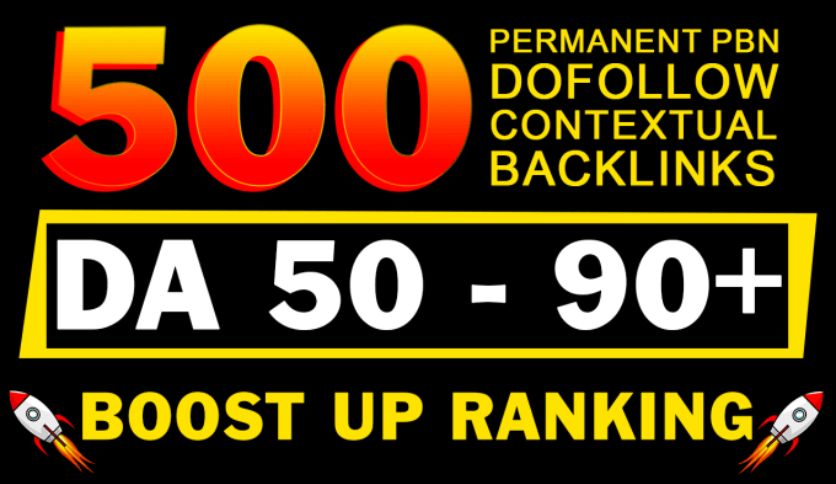 I Will Create 500+ Google Friendlseoy High DA SEO Backlinks To Improve Your Website Ranking 