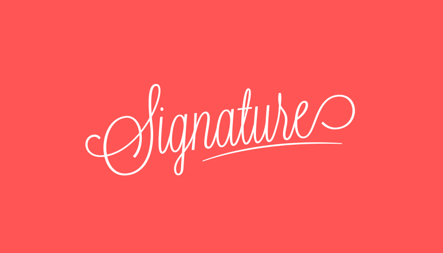 I will design luxury signature logo