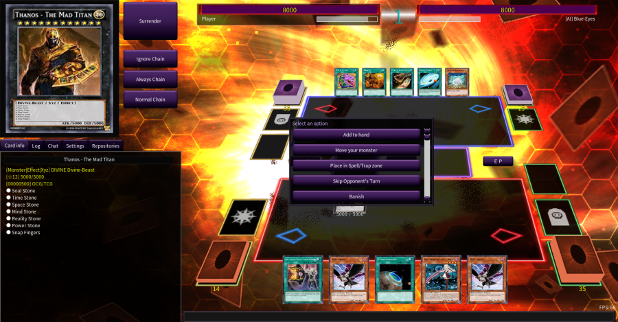 I will create custom yugioh cards for you to use on ygopro
