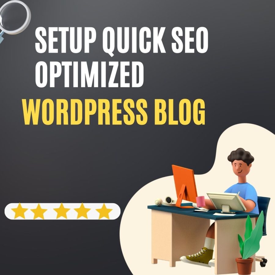 I Will Setup Quick SEO Optimized WordPress Blog with 30% CASH BACK GUARANTEE