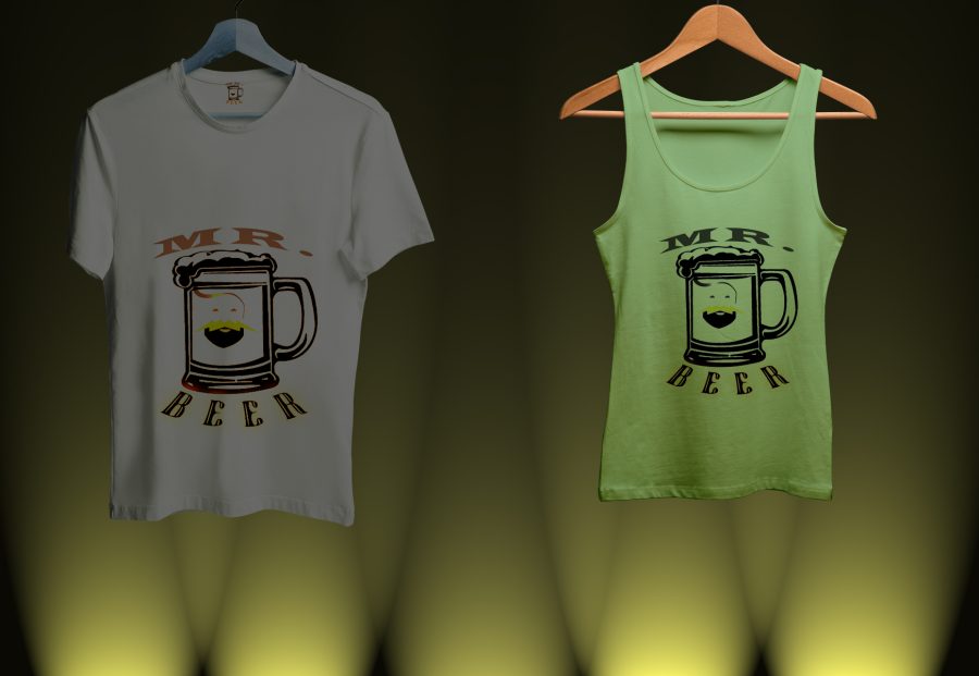 I will create awesome trendy t shirt design