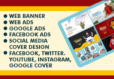 web banner, header, slider or fb cover