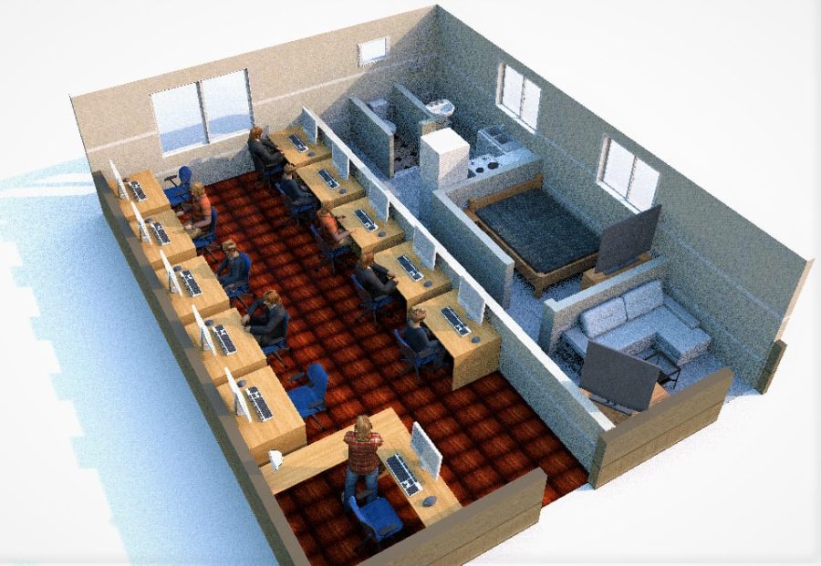 I will render 3d interior, exterior, house, restaurant, coffee shop