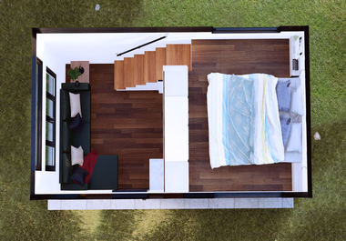 I will create 3d tiny house rendering interior or exterior