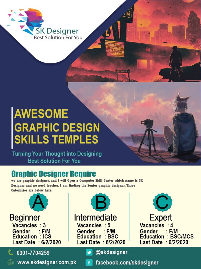 I will design brochure or any other advertising board