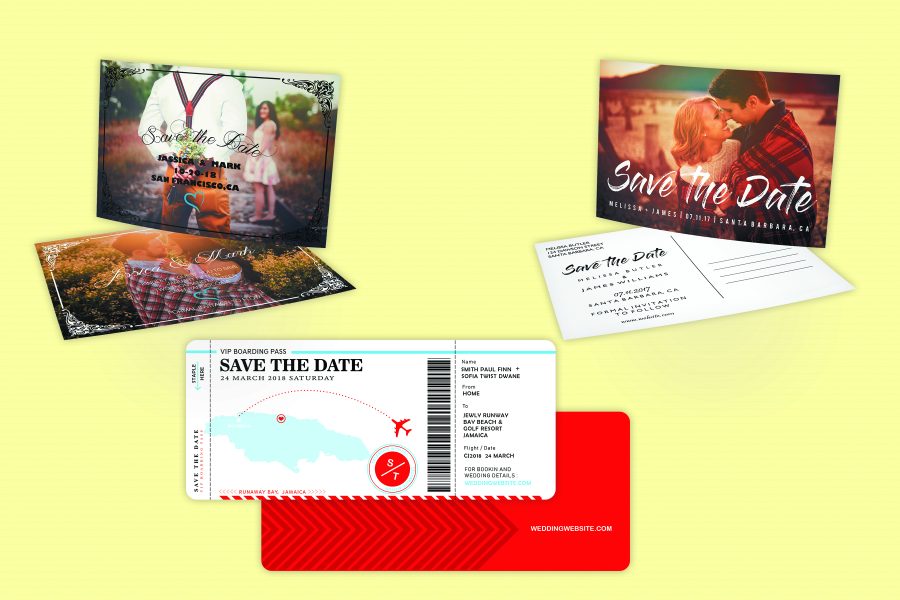 I will create save the date card