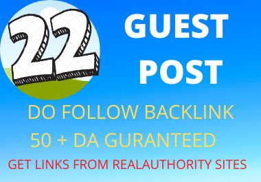 I will Write and publish to 22 Gust post on HIGH DA 60 pluswebsite