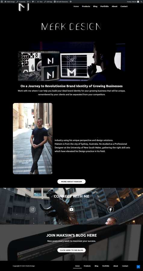 I Will create a modern responsive WordPress website design