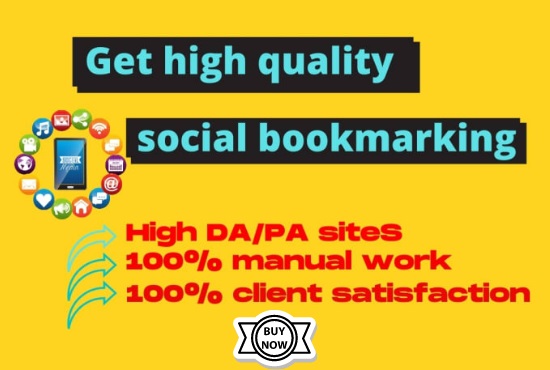 30+ Top Social Bookmarking With High Quality Backlinks