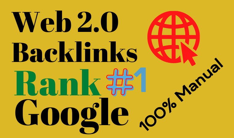 20 Web 2.0 High Quality Dofollow Backlinks Linkbuilding unique content