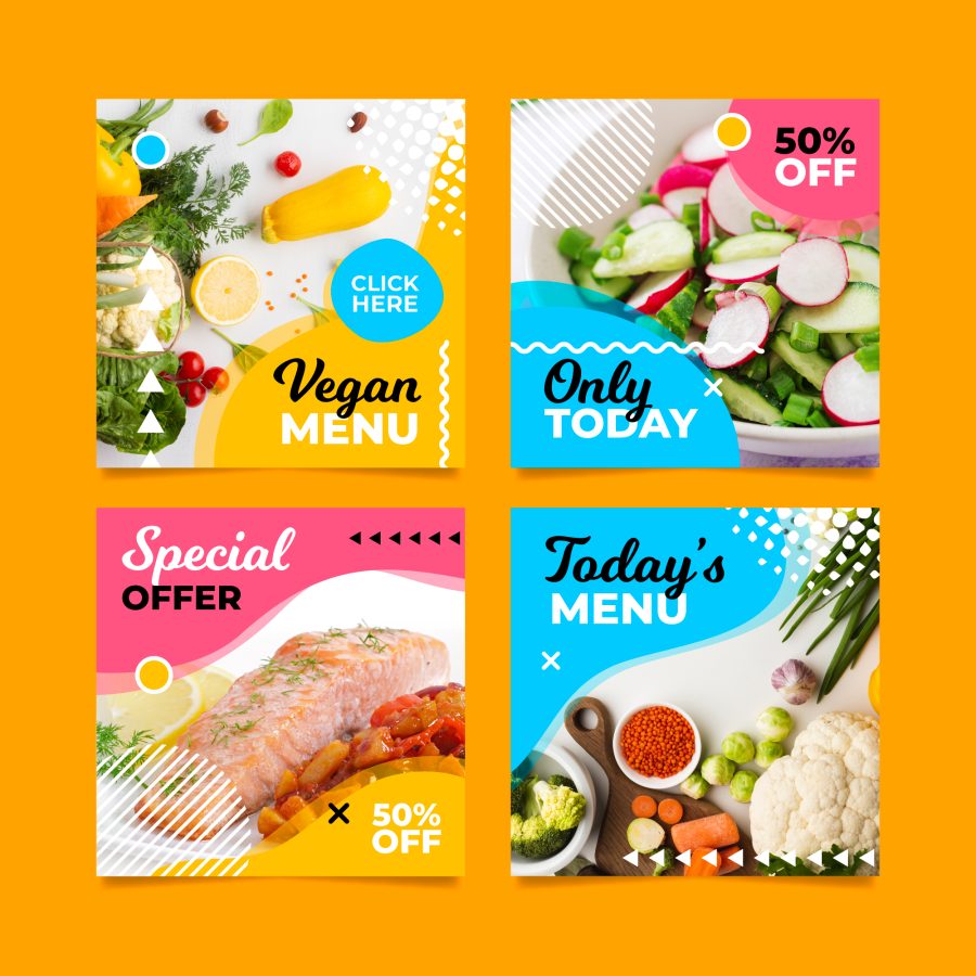 I will design engaging professional eye catchy instagram or facebook post for you