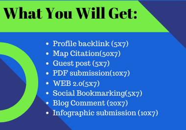 7 Day SEO backlinks package Boost your link on google fast 