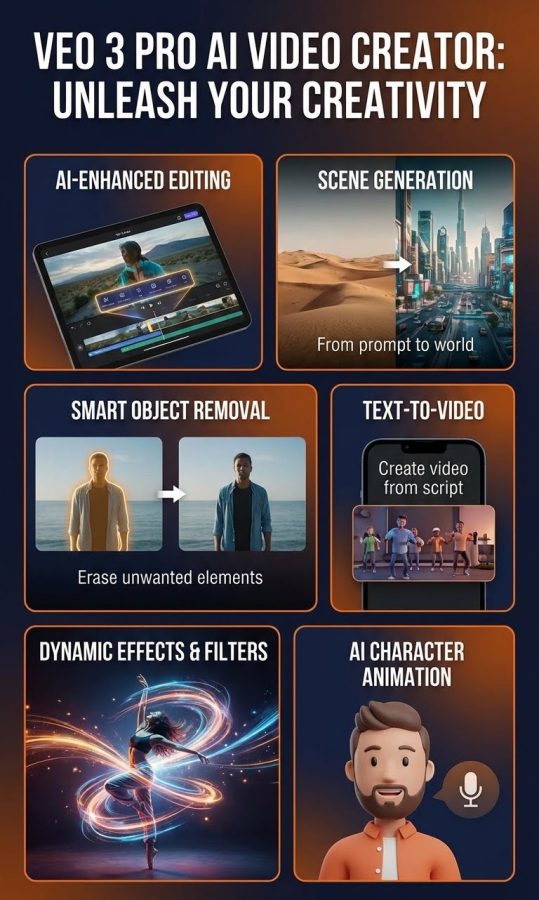 veo 3 pro AI video generator service
