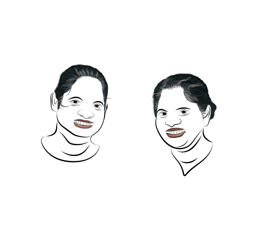 I will create a detailed vector art portrait black and white