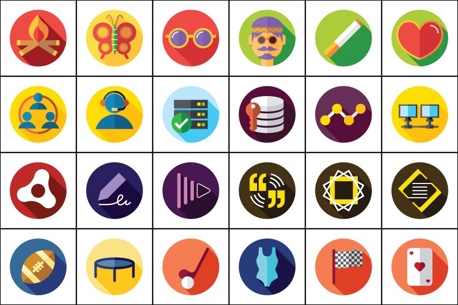 I will design vector graphic icons for your website and mobile apps
