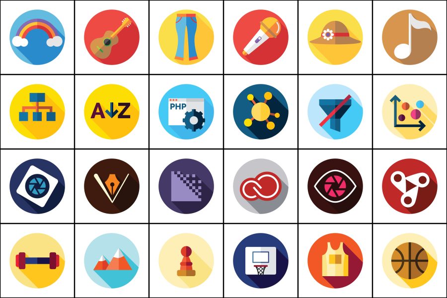 I will design vector graphic icons for your website and mobile apps