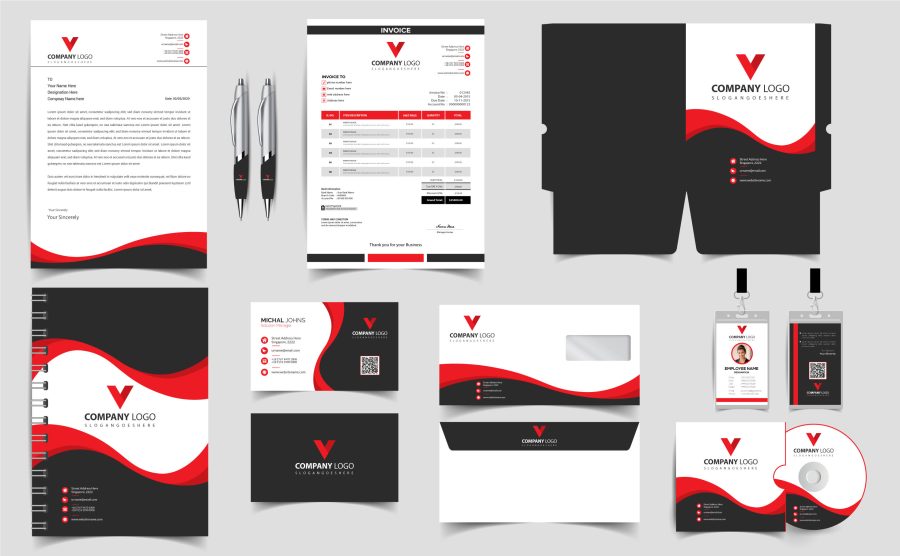  I will do inspiring and artistic stationery design