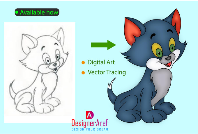 I will vector trace, redraw, and recreate your logo perfectly